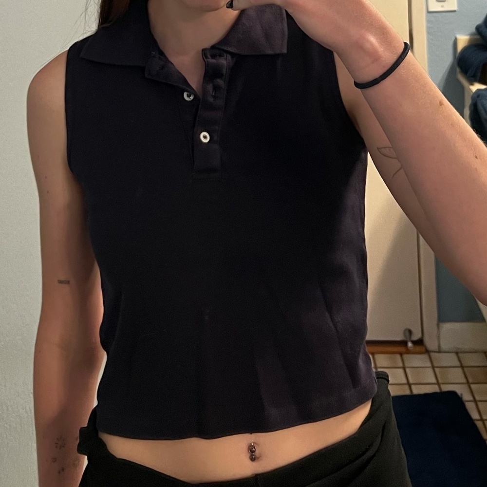 Navy Blue Tank